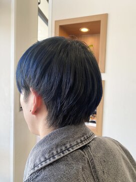 シャンプーボーイ ヒノ(SHAMPOO BOY Hino) ハイライト×ブルー