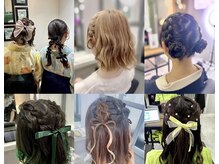 ヘアセット　ヘアアレンジ　秋葉原　