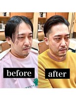 ヨシザワインク ハコザキ 水天宮前 日本橋人形町(YOSHIZAWA Inc.HAKOZAKI)&nbsp;震災刈り/アップバング/ツーブロック/ワイルド/ビジネス