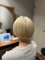 ビス ヘア アンド ビューティー 西新井店(Vis Hair＆Beauty)&nbsp;10代20代★大人かわいいダブルカラーブリーチミルクティーカラー