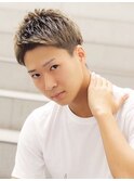 ☆アップバング爽やかハイトーンカラー