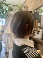 プティ ボワ(Petit bois)&nbsp;メテオカラーで艶髪に。バッサリショートボブに変身。