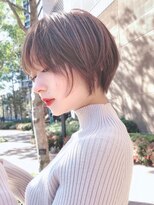 セイドット オモテサンドウ(Say. omotesando)&nbsp;say.田代アプリコットオレンジ大人ボブタッセルボブハイライト