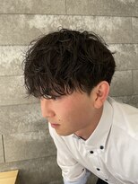 ニアウ 伊勢崎連取店(Niau)&nbsp;メンズマッシュシャドウパーマメンズパーマ