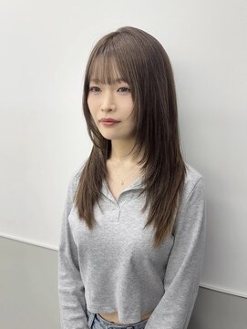 ゴウトゥデイシェアサロン 町田店(GO TODAY SHAiRE SALON) 暖色ミルクティー×ロングレイヤー
