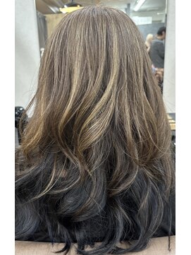 ソラナ 流山おおたかの森(solana) ロングレイヤーグラデーションカラー