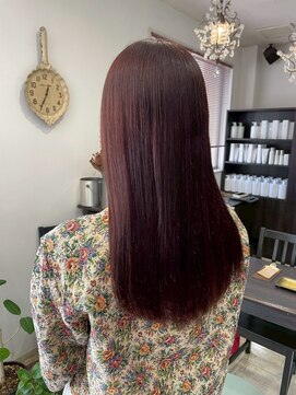 マイ ヘア デザイン 岡崎(MY hair design) 透明感ツヤ髪ロング＊ダークブラウン＊モテ愛され20代