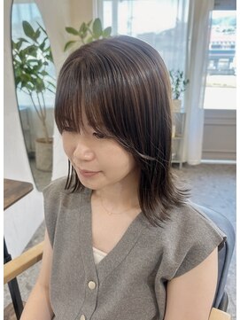 ティムヘアー(tim hair) ▲シルク縮毛矯正×ヘーゼルベージュ▲