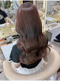 ボルドーカラー