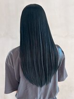 アイティー バイ アルバム 浦和店(IT by ALBUM)&nbsp;暗めカラーデザインカラーロング韓国ヘア_ba559942