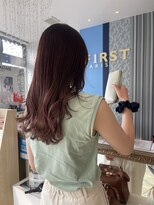 コワファースト 大分(COIFF1RST)&nbsp;パープルベージュカラー