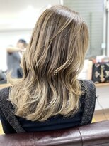 ランプ(Lamp)&nbsp;くびレイヤー グレーベージュ 白髪染め 白髪ぼかし 髪質改善