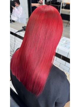 アイドットプラスフェリシア 表参道(i.+FERiCIA.) 艶カラー/暖色/チェリーレッド/ワインレッド/赤髪