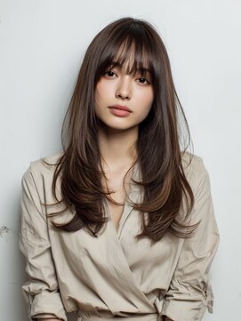 ケシキ 表参道 原宿(kesiki.) バタフライカット/レイヤーカット/シースルー/2wayバング