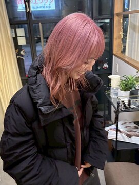 マッシュ グランバーズ 布施(MASHU GRANDVASE) 【東大阪布施】透明感ペールピンクカラー