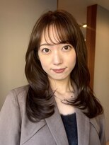 ガーランド (Garland)&nbsp;透明感 ピンクブラウン レイヤーカット 似合わせ顔周りカット