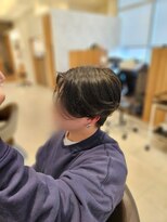 ユニックス アリオ亀有店(UNIX)&nbsp;メンズ　フェザーパーマの２ブロックショート
