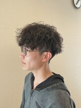 コアドゥラメール(CORE de la mer) 【CORE】マッシュ波巻きツイストスパイラルパーマ