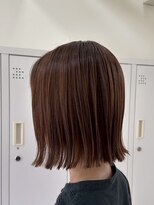 エクファ ヘア シェリル 草津 南草津店(ex-fa hair cherir) イメチェン/ピンクベージュ/アンブレラカラー/前髪/南草津