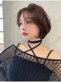 韓国ボブレイヤーボブ渋谷タッセルボブお洒落なレイヤーカット