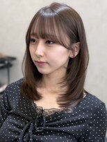 ロイ(Roi)&nbsp;◎顔まわりレイヤーミディアムレイヤーウルフ