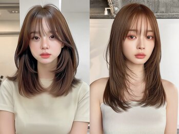 ラック 鎌倉店 (LUCK)の写真/顔回りレイヤーで小顔に見せる似合わせカットが人気！ニュアンスを変えたい方にも◎[鎌倉駅西口徒歩1分]