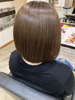 ディッシュ 五反田(dish)の写真/大人髪ケアならdish五反田＊イメチェン小顔/大人ショート・ボブ◎半個室でのスパで癒しメニューも有