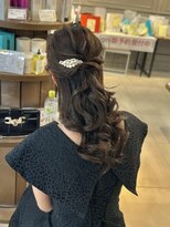 ノル(NOLL)&nbsp;ヘアアレンジ/ハーフアップ/韓国巻き