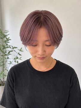 ヘアリラクゼーション ラミー(Hair Relaxation Ramie) ハイトーンショート