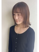 olu.hair新安城/髪質改善/ショート/白髪ぼかし/縮毛矯正【 9/7 NEW　OPEN（予定）】&nbsp;顔周りレイヤーボブ