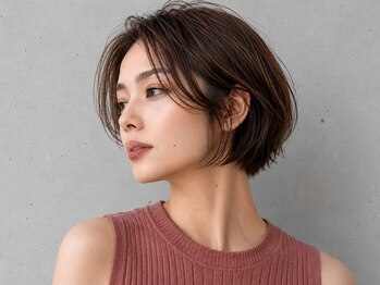 スリーランド(THREELAND)の写真/白髪ぼかし×髪質改善カラーで上品な艶髪[蒲生四丁目/髪質改善/髪質改善カラー/ヘッドスパ/学割U24/men's]