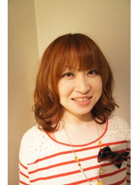 桜デコ ティンプル店(DECO) ハネ感を楽しむ大人ミディで可愛く