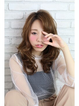 フェリシータ 緑地公園店(felicita) ワイドバング☆彡フェミニンロング