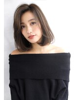 ブラン 梅田(Blanc)&nbsp;【Blanc】透明感カラー×大人女子ワンレンボブ