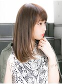 けさき滑らかにつるんとストレート☆