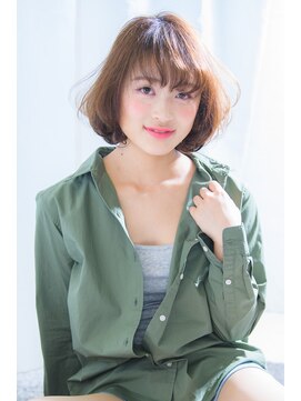 ヴァンクシー バイ ルナ(VANKCY by Luna) 【neolive plus】ボブ#グレージュ#ひし形シルエット#ストレート