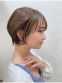 高再現性ショート　大人可愛いこなれ感