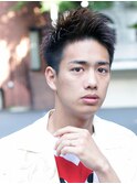 スパイキーアップバング