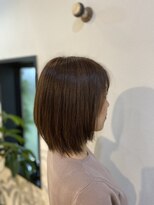 ハウスアンドヘアーワークス(House&Hair works) アッシュブラウン　レイヤーボブ