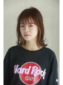 エディ(eddie) 【eddie】透明感インナーカラー×外ハネボブ