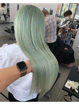 エゴル ナゴヤサカエ(ENGOL NAGOYA SAKAE) ライムグリーン/グリーンカラー/ハイトーンカラー