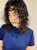ハードパーマ　スパイラルパーマ　ウルフパーマ