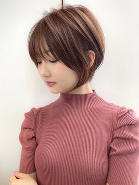 エインアンリー 表参道(AIN.ANLY.) 前髪あり大人ショートボブ20代30代40代【AIN.表参道】川原大地