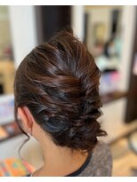 テーターテート 白子店(tete-a-tete)&nbsp;編み込みアップスタイル