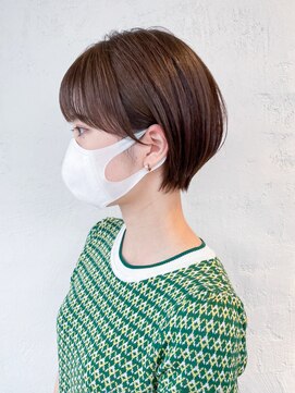 アルバム 渋谷パルコ(ALBUM) くびれショート_グレージュカラーボブウルフ_ba352492