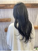 黒髪ロング