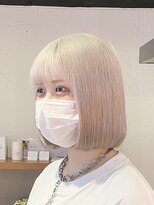 ピチカート(pizzicato) ホワイトボブ/ホワイトカラー/ハイトーンボブ