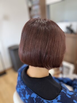 ヘアルームブル(Hair Room Bull) ピンクラベンダーカラー