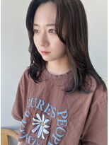 ヘアー アイス 御器所本店(HAIR ICI) 韓国ヘア似合わせレイヤーカット前髪顔周りカット大人美人
