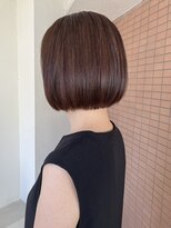 ヘアースペースブルーム プリュス 石橋店(HAIR SPACE BLOOM plus)&nbsp;【石橋/ショート】髪質改善　白髪ぼかしハイライト、ヘアカラー